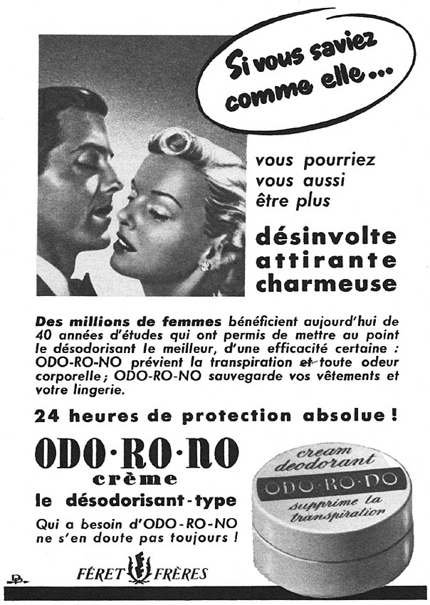 Advert Odorono 1951