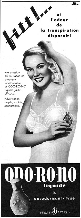 Advert Odorono 1952