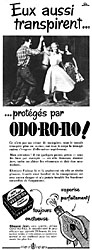 Advert Odorono 1952