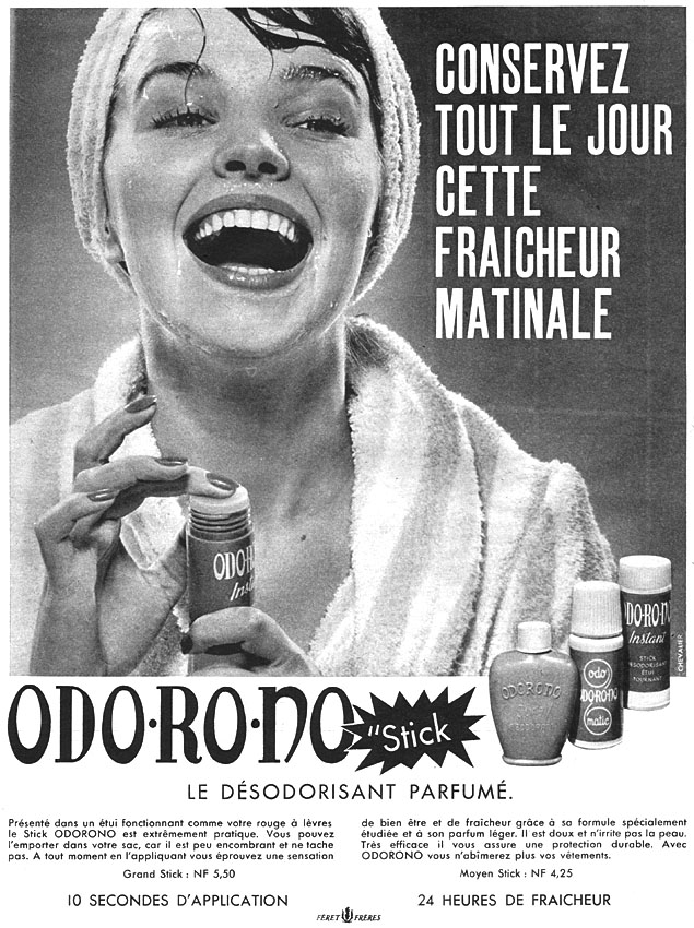 Advert Odorono 1960