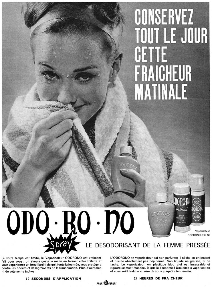 Advert Odorono 1960