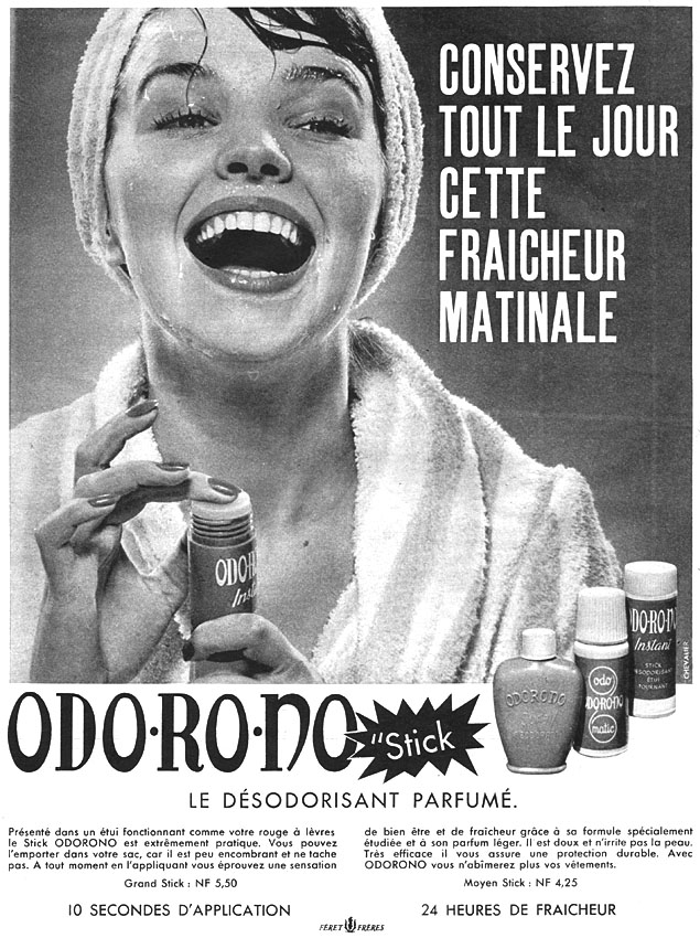 Advert Odorono 1960