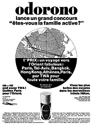 Advert Odorono 1968
