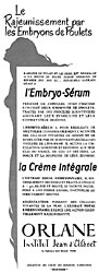 Advert Orlane 1952