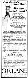 Advert Orlane 1953