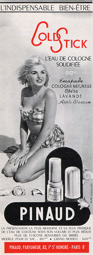 Advert Pinaud 1954