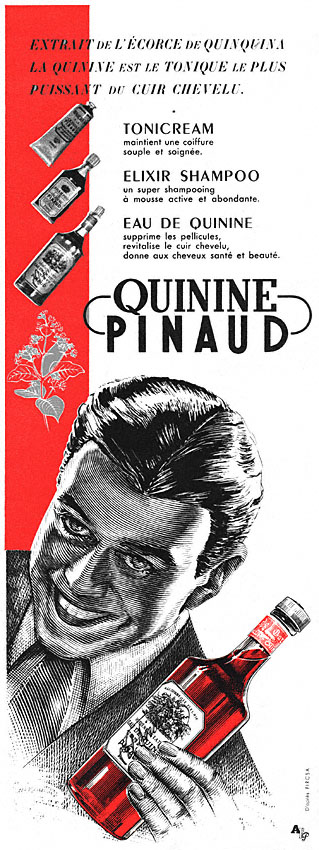 Advert Pinaud 1954