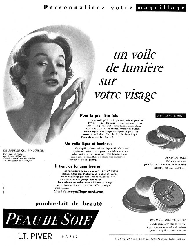 Advert L.T.Piver 1957