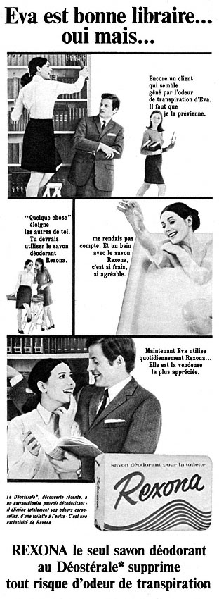 Advert Rexona 1967