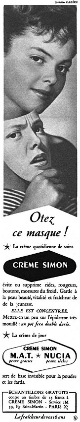 Advert Simon 1952