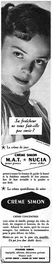 Advert Simon 1952