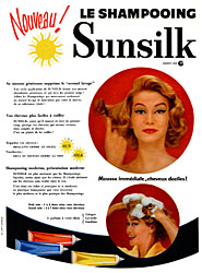 Advert Sunsilk 1957