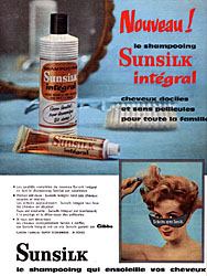 Advert Sunsilk 1960