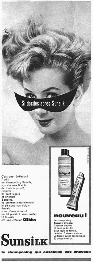 Advert Sunsilk 1960