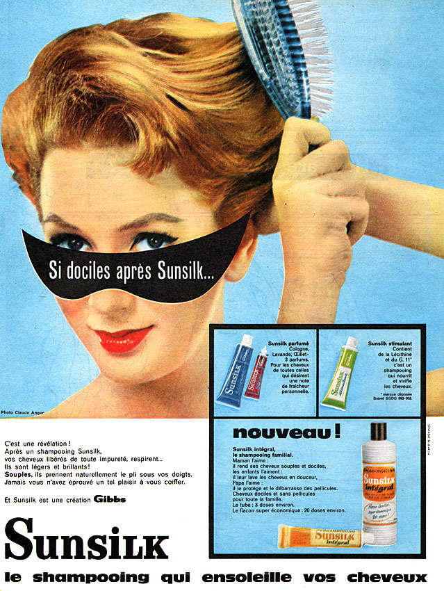 Advert Sunsilk 1960