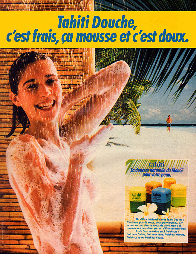 Advert Tahiti 1981