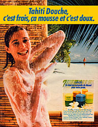 Advert Tahiti 1982