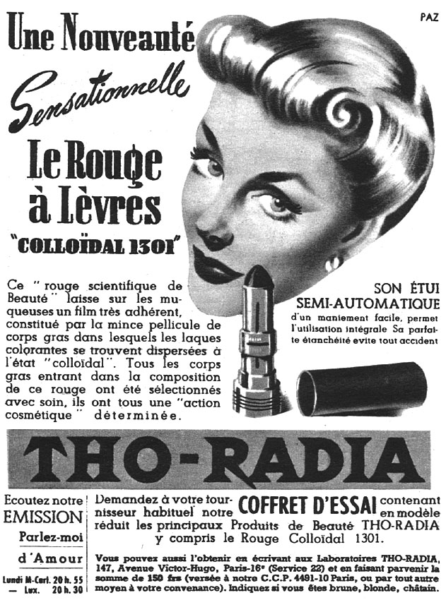 Advert Tho-Radia 1950