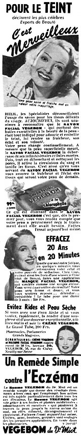 Advert Vegebom 1953