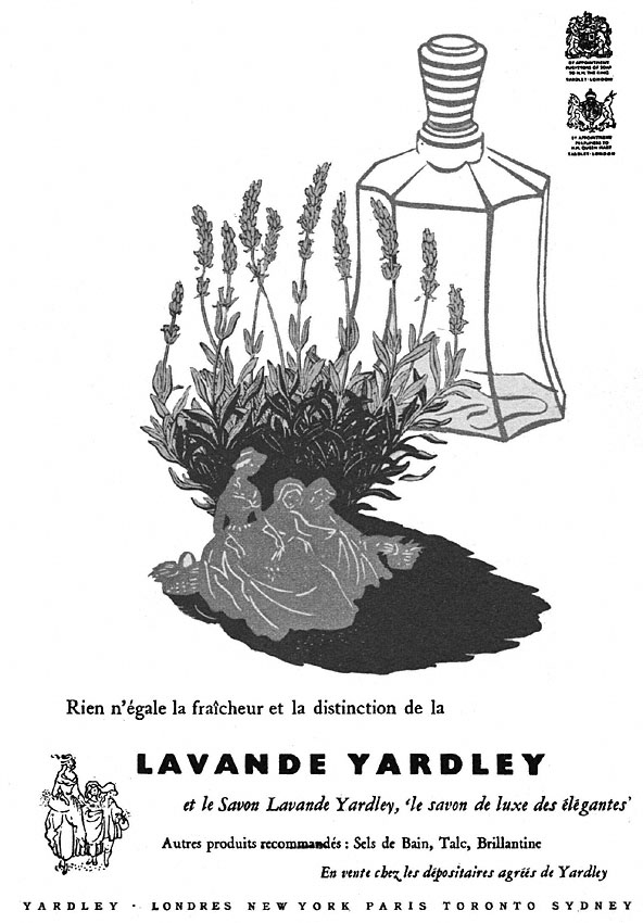 Advert Yardley 1951