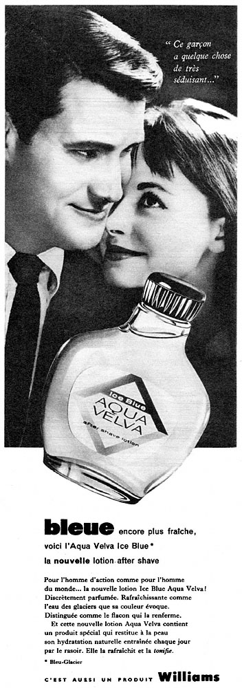 Advert Aqua Velva 1958