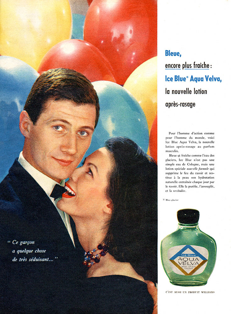 Advert Aqua Velva 1960