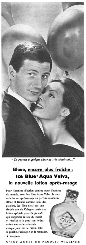 Advert Aqua Velva 1960