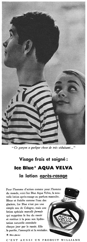 Advert Aqua Velva 1961