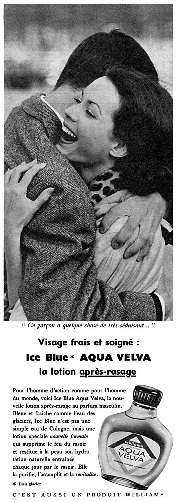 Advert Aqua Velva 1961