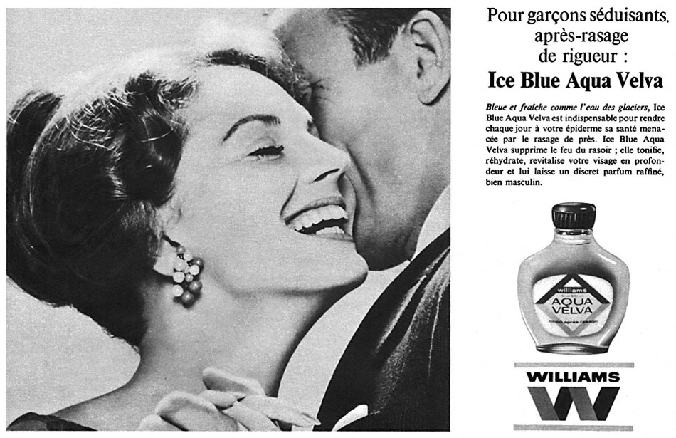 Advert Aqua Velva 1963