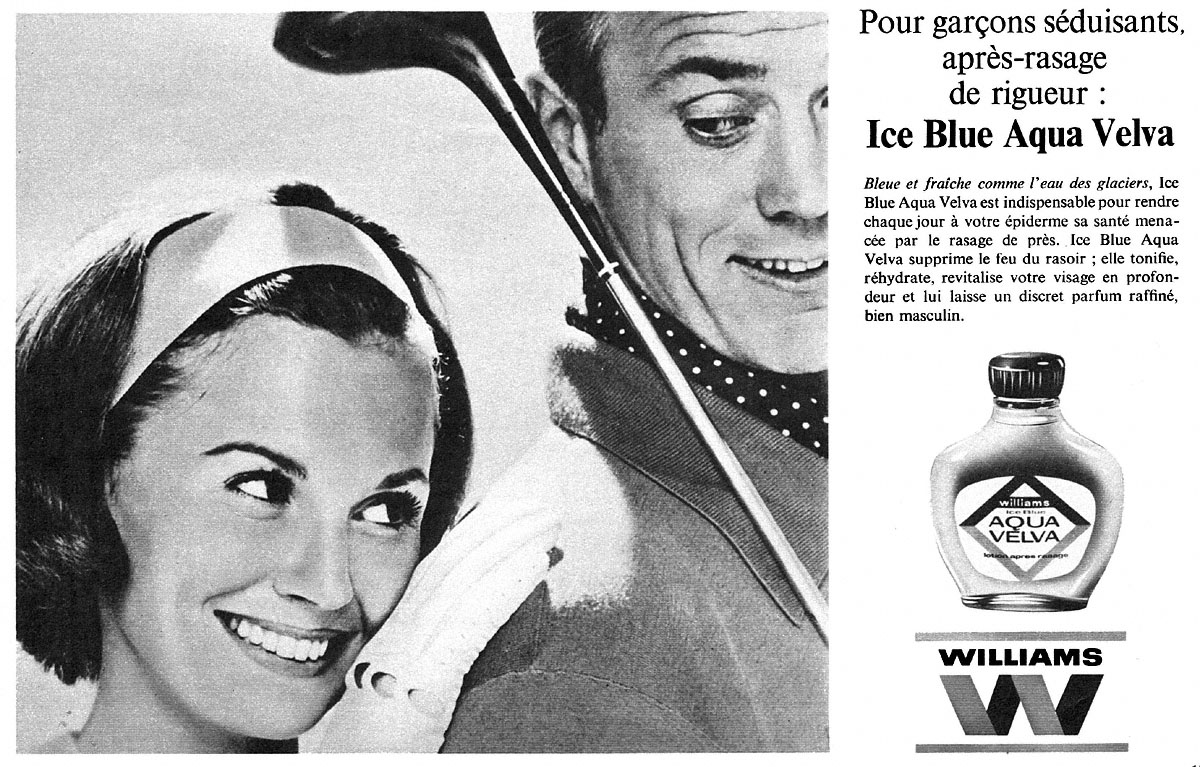 Advert Aqua Velva 1963