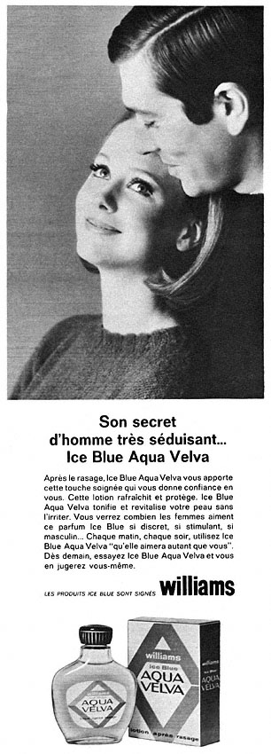 Advert Aqua Velva 1964