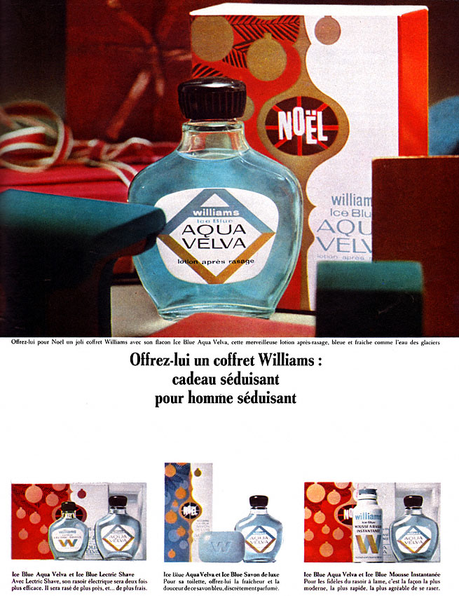 Advert Aqua Velva 1964