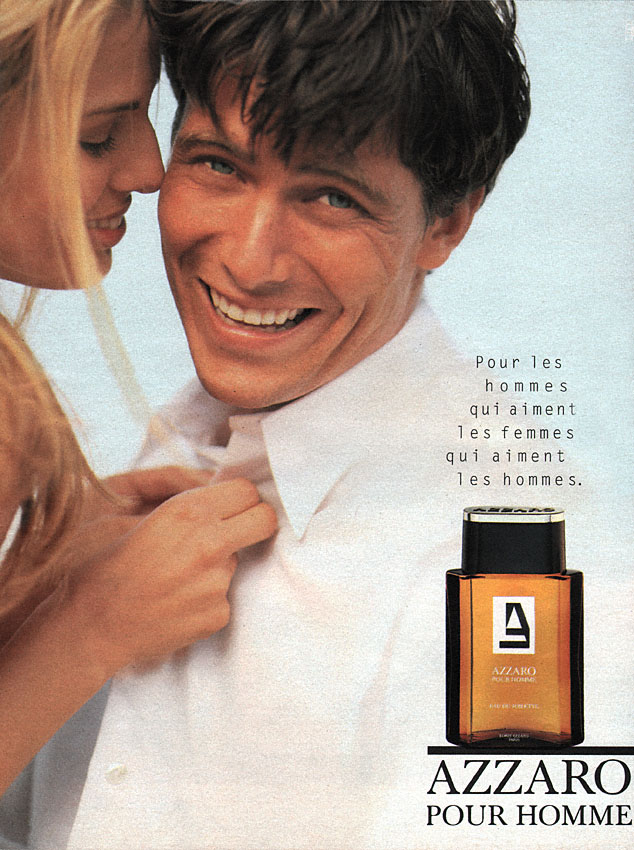 Advert Azzaro 1997