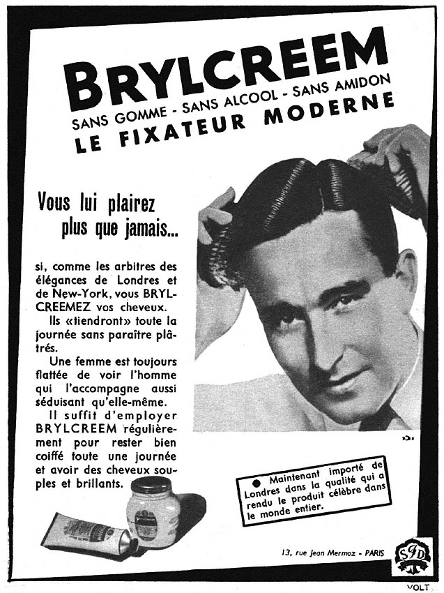 Advert Brylcreem 1951