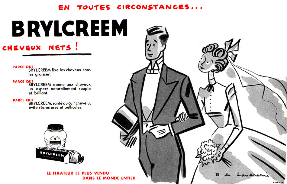 Advert Brylcreem 1954