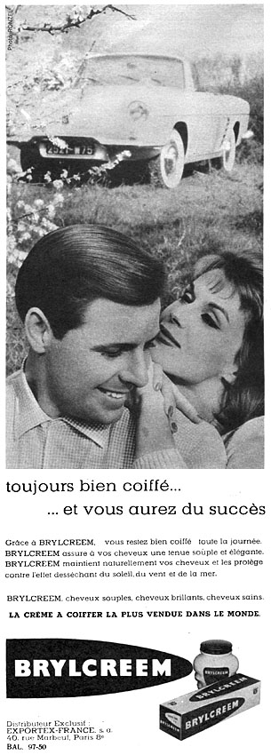 Advert Brylcreem 1960