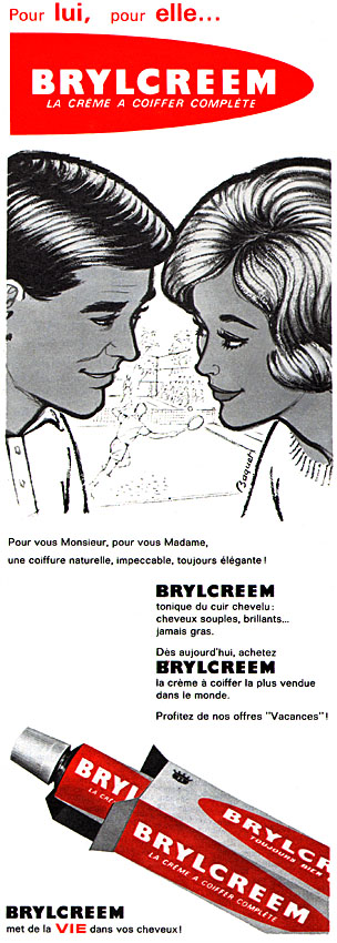 Advert Brylcreem 1962