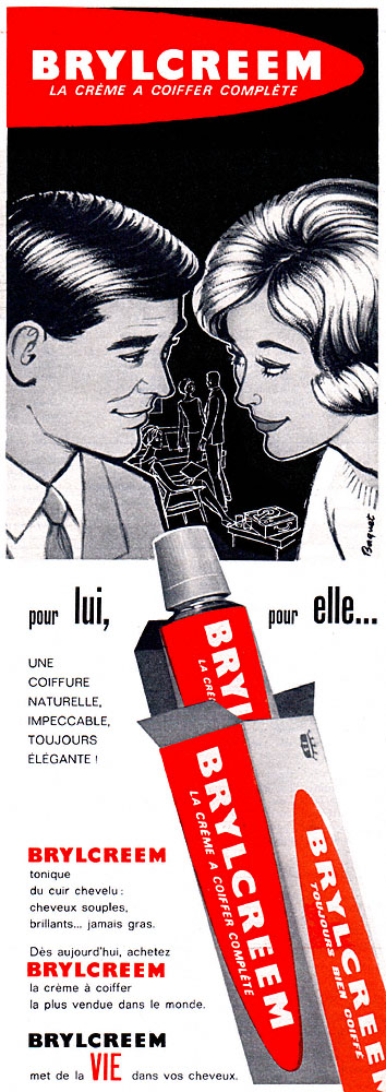 Advert Brylcreem 1962