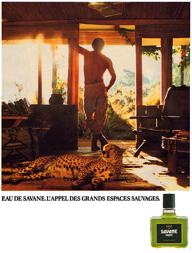 Advert Eau de Savane 1982