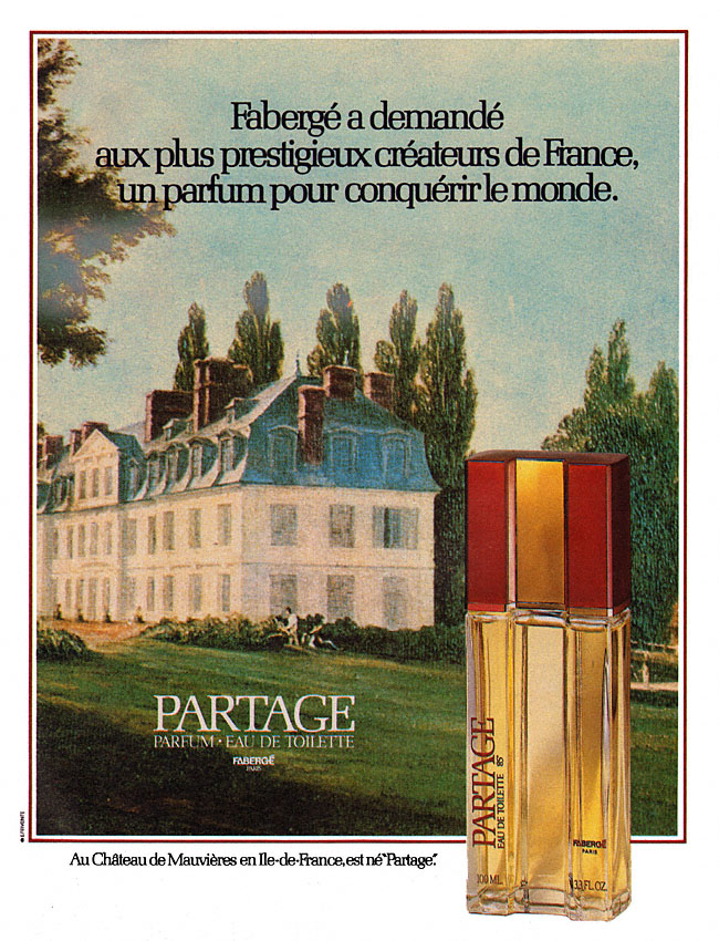 Advert Faberg 1979