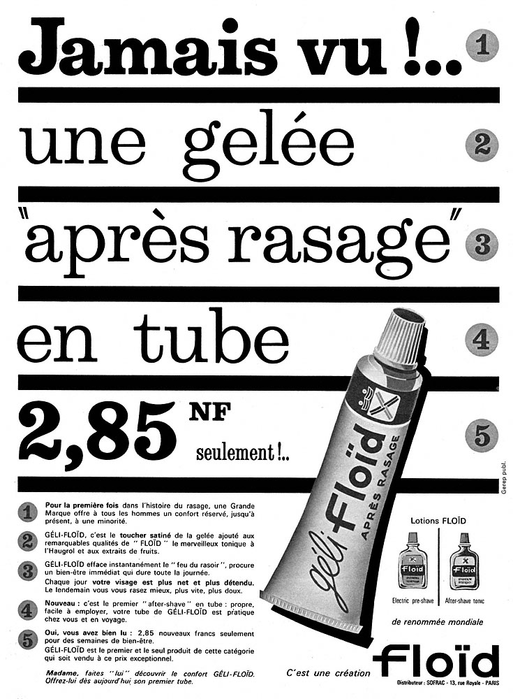 Advert Floid 1962