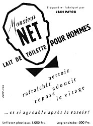 Advert Jean Patou 1957