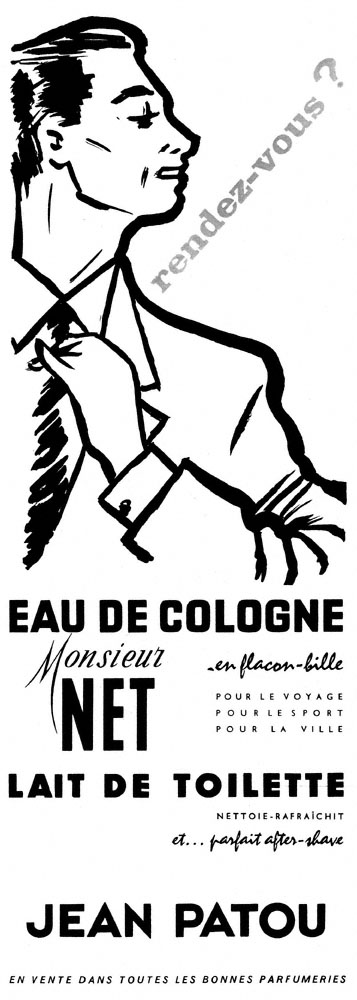 Advert Jean Patou 1959