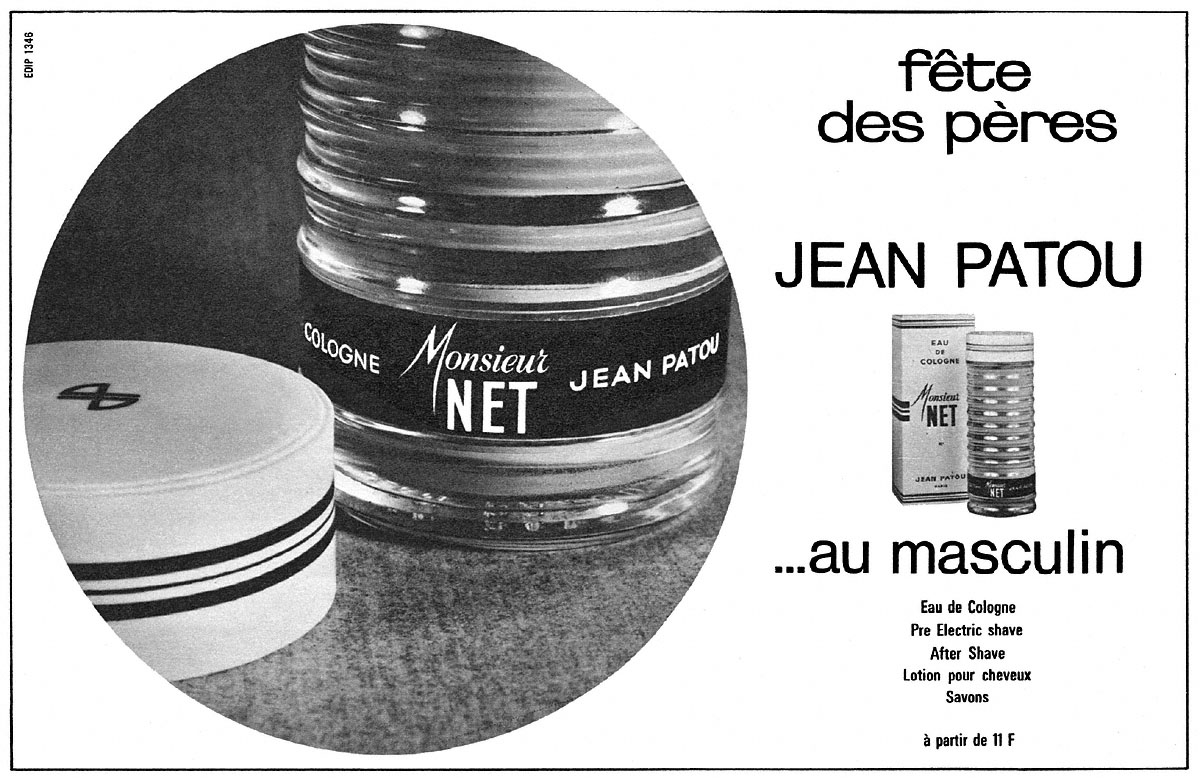 Advert Jean Patou 1967