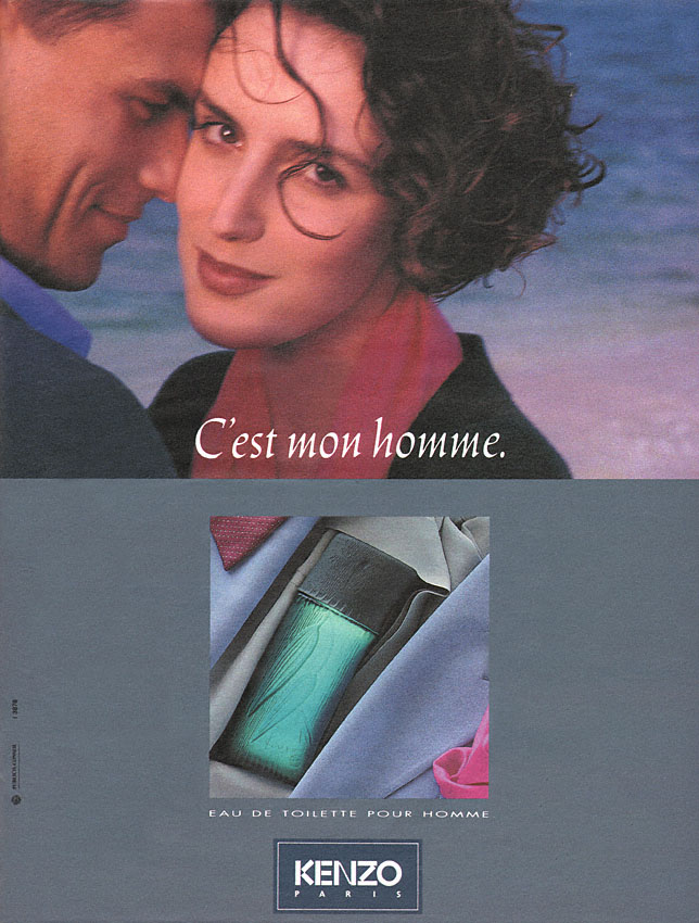 Advert Kenzo 1992
