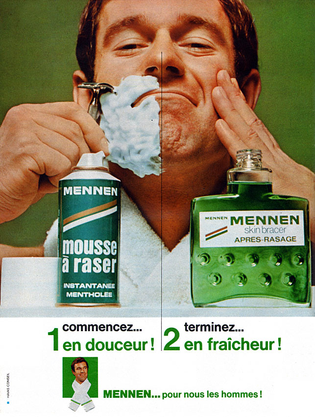 Advert Mennen 1969