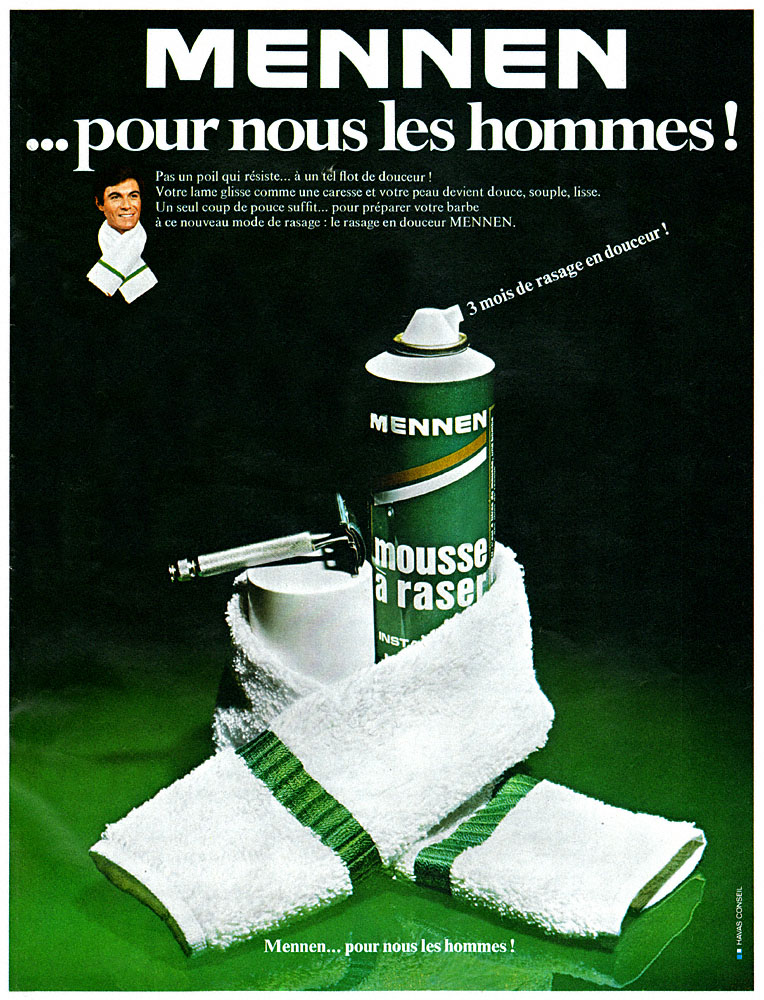 Advert Mennen 1970