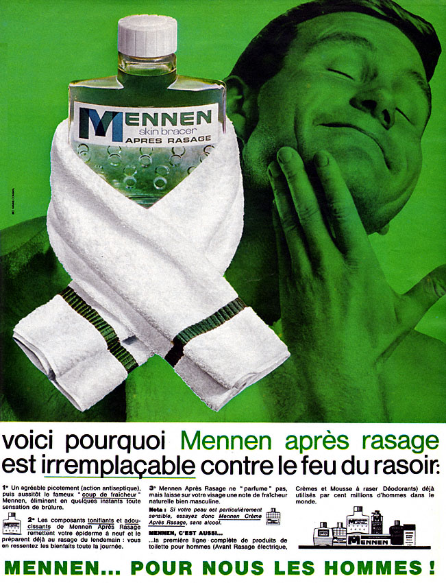 Advert Mennen 1965