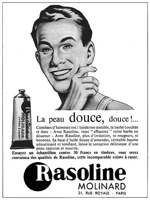 Advert Rasoline 1956